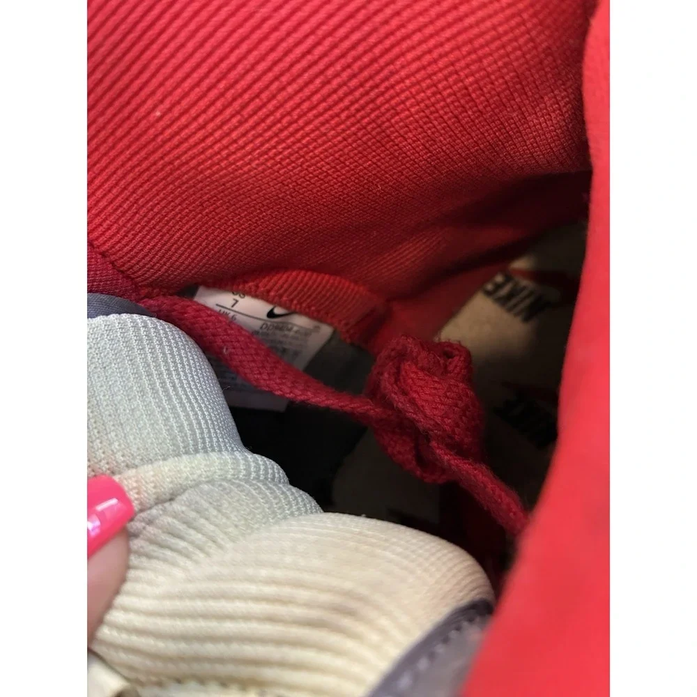 Men's 1985 Nike Red Acid Dunks‎ High Top Size 7 Red/Black /Gray /Yellow - Picture 11 of 11